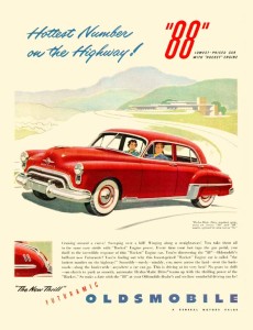 Oldsmobile 1949 Ad